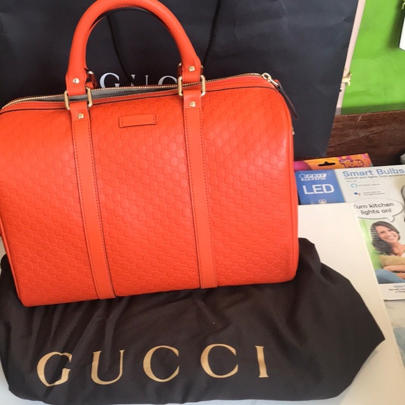 ❤️ SOLD ♥️ New Gucci Leather Bag - Picture 2 of 8